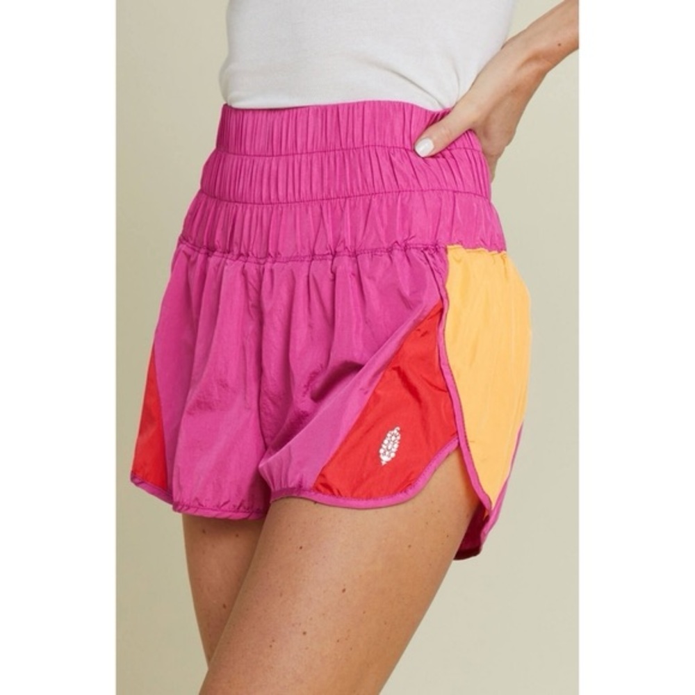 Free People Movement Color Block Shorts